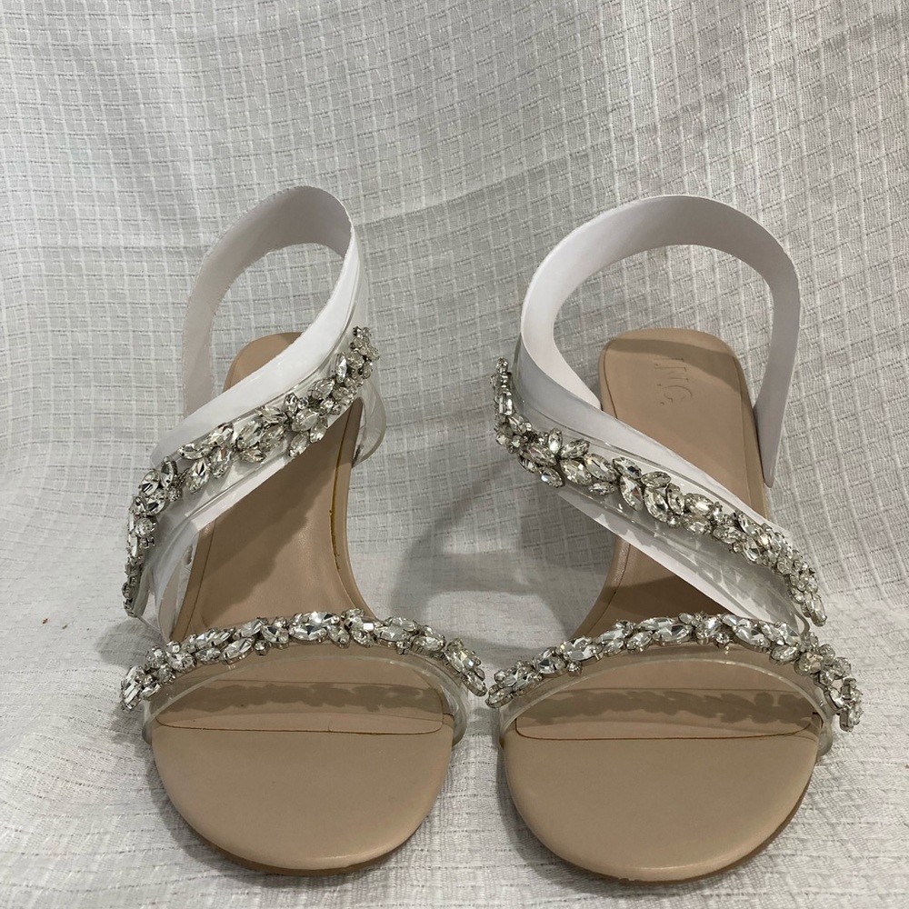 (NIB) I.N.C. Women’s Round Toe Stiletto Slip On Slingback Sandal - Picture 4 of 7